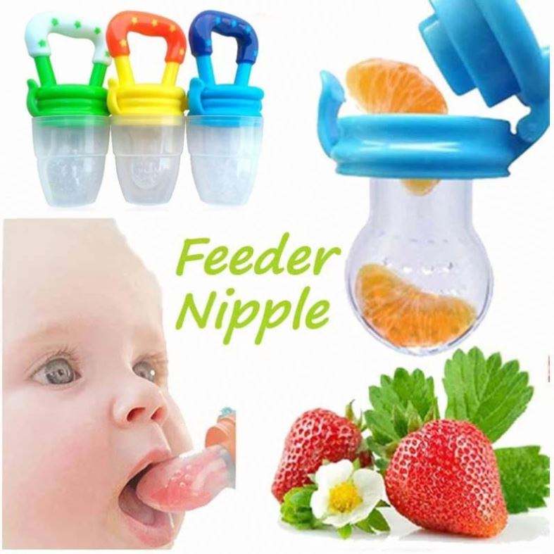 👶 Baby Fruit Feeder Pacifier – Safe & Easy Way to Feed Your Baby 🍓🍎
