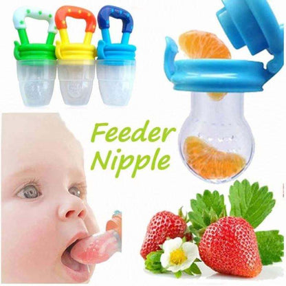 👶 Baby Fruit Feeder Pacifier – Safe & Easy Way to Feed Your Baby 🍓🍎