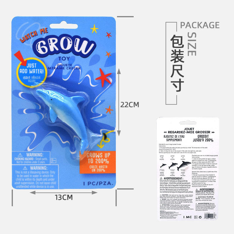 🌊Magic Water Growing Sea Animals Toy 🐙🐬⭐