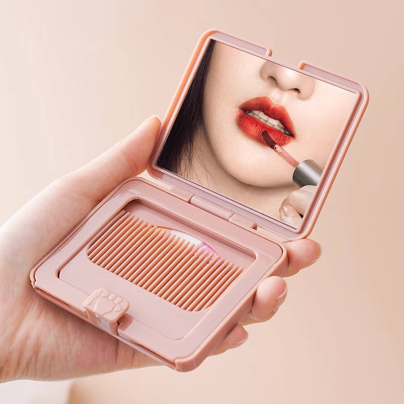 🧸✨ Kawaii Comb + Mirror Set ✨🪞