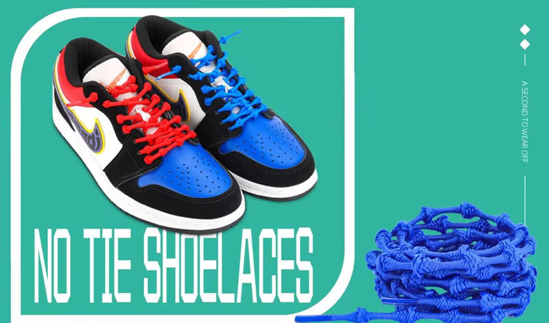 Vibrant Knotted Rope Shoelaces for Sneakers – Bold Style & Secure Fit