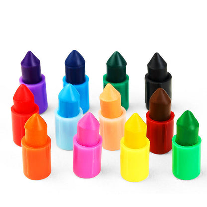 🌈 12 Colors Crayon Set 🖍️✨