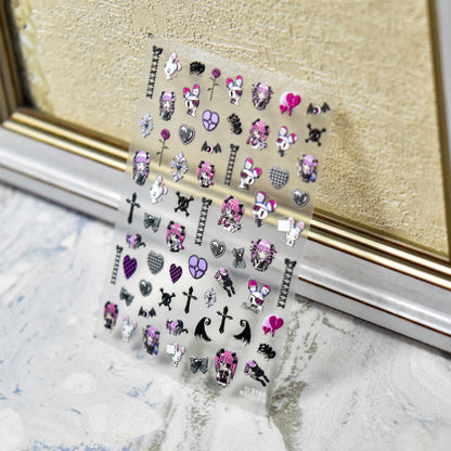 🎀 Cute Cartoon Nail Stickers 🎀