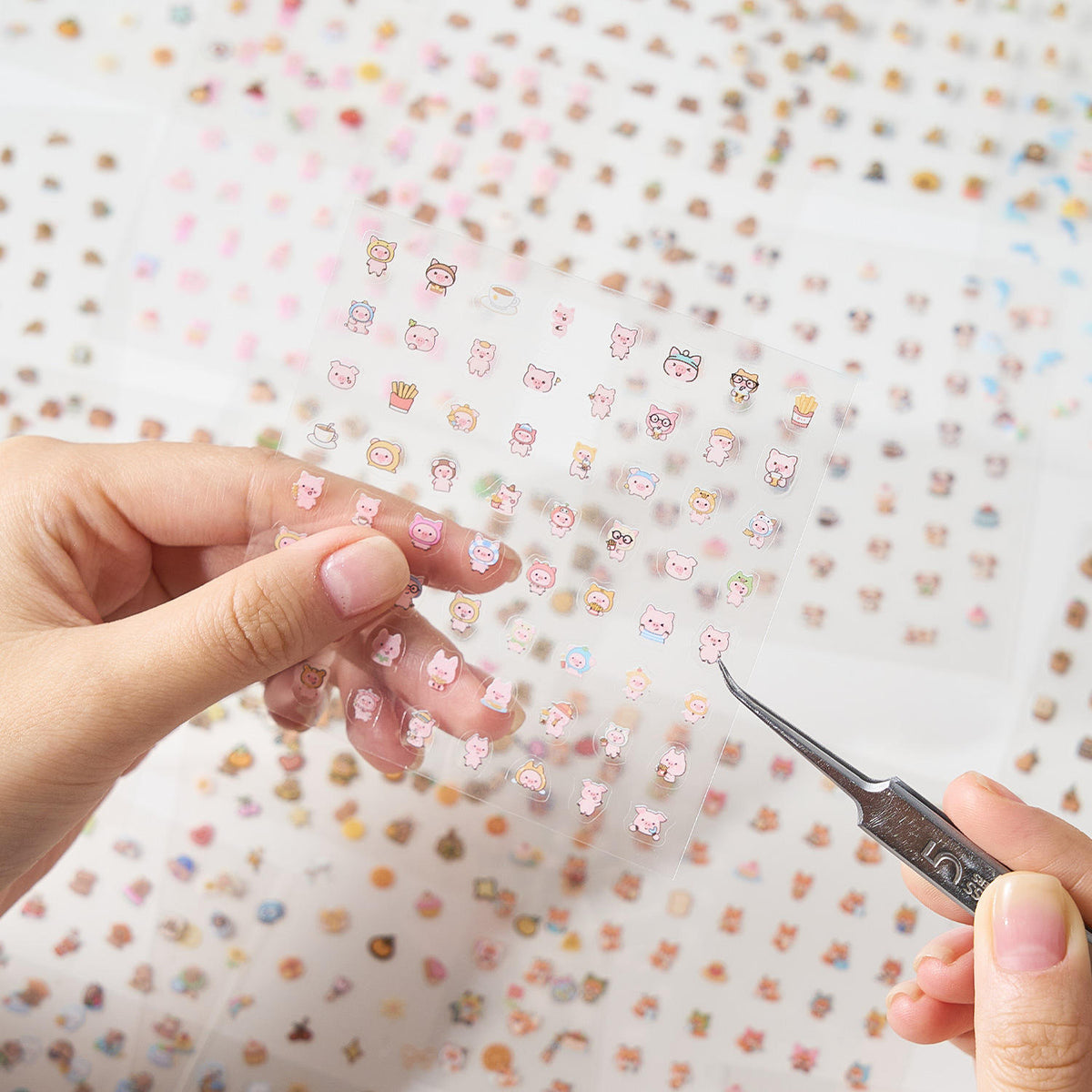 🐾 Cute Cartoon Character Stickers