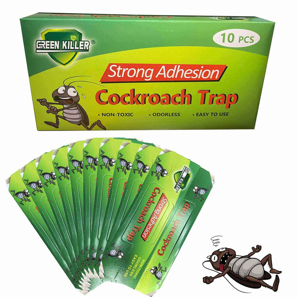 Green Killer Strong Adhesion Cockroach Trap.