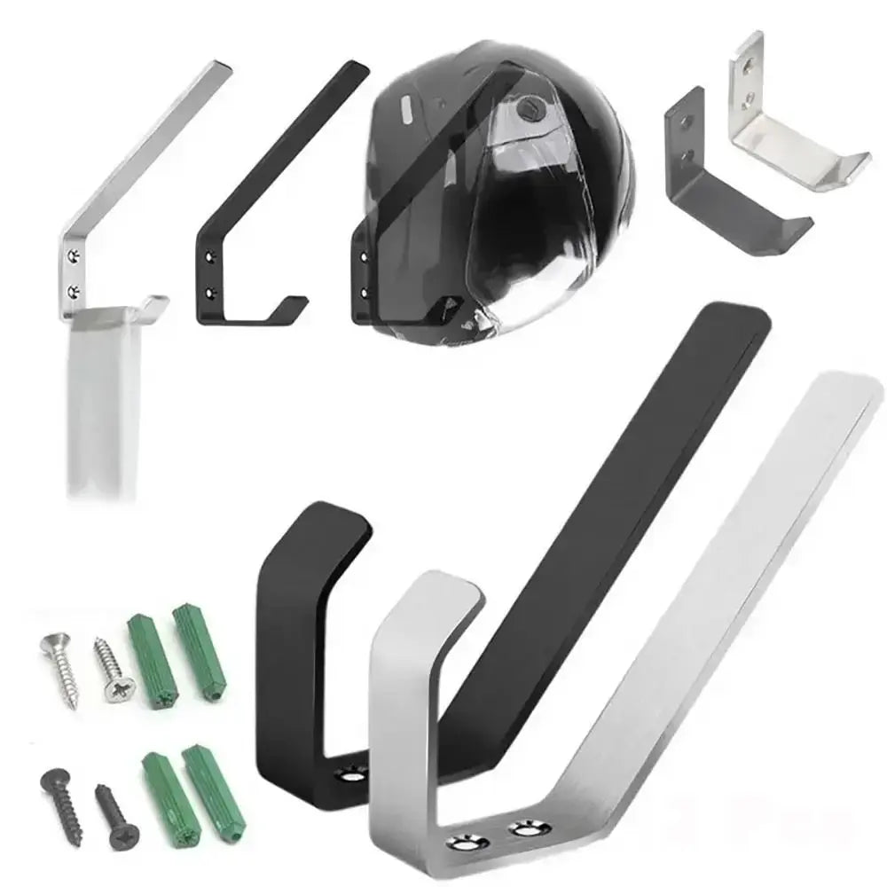 🖤 Heavy-Duty Metal Wall Hooks – Modern &amp; Durable Design ⚙️