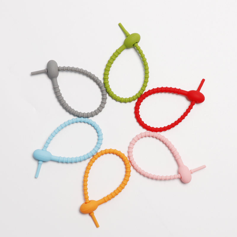 🌈✨ Silicone Cable Organizers — Tidy Up in Style! 🧩📎