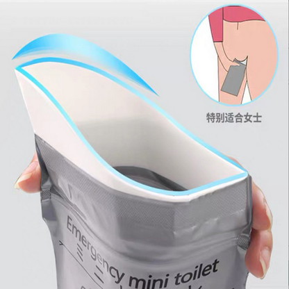 🚻 Emergency Mini Toilet Bags – Portable Hygiene Solution 🚻