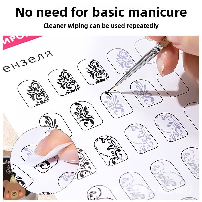 💅 Nail Art Painting Exercise Book ✨🎨