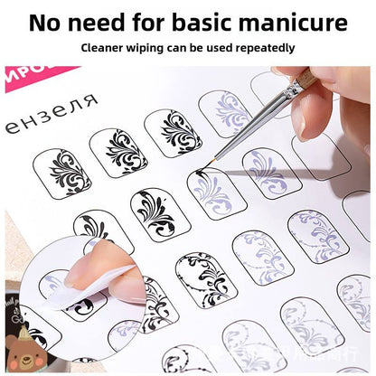 💅 Nail Art Painting Exercise Book ✨🎨