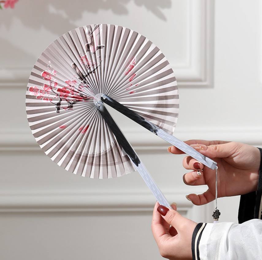 🌸 Elegant Folding Hand Fan Set 🌸
