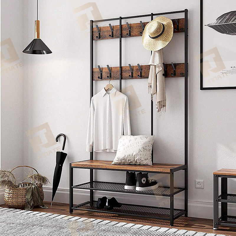 🖤 Heavy-Duty Metal Wall Hooks – Modern &amp; Durable Design ⚙️