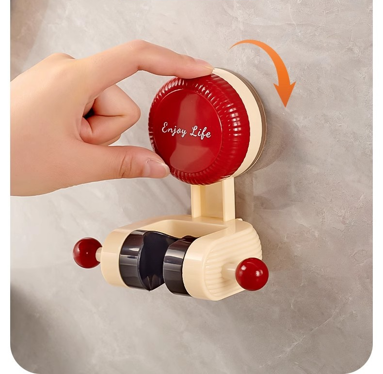 🚿 Adjustable Suction Cup Shower Head Holder