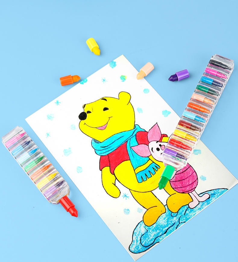 🌈 12 Colors Crayon Set 🖍️✨