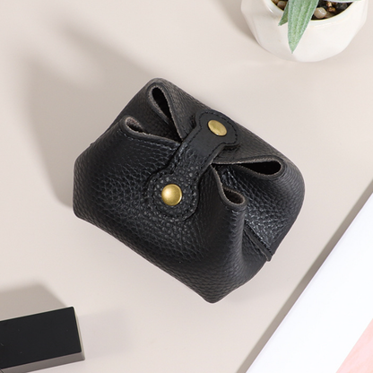 Leather Coin Pouch / Mini Storage Case