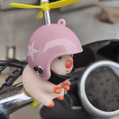 🐾✨ Cute Animal Helmet Toy with Spinning Propeller ✨🐾