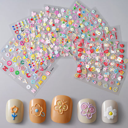 💅Cute Nail Art Stickers