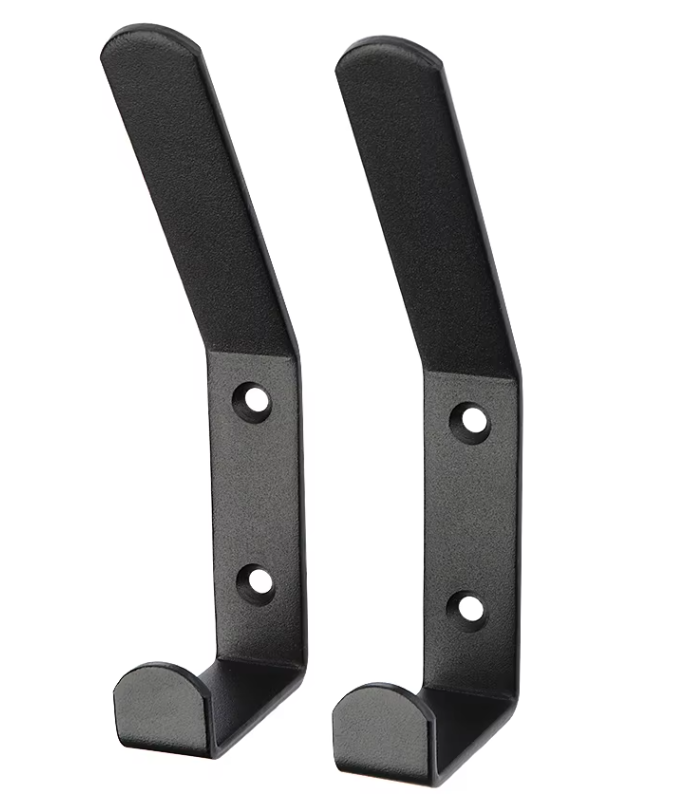 🖤 Heavy-Duty Metal Wall Hooks – Modern &amp; Durable Design ⚙️