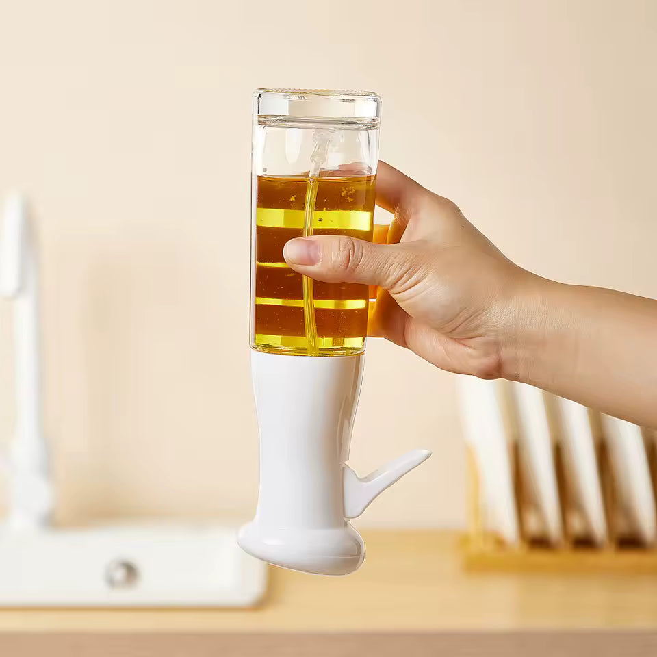 ✨ LUXA Oil Spray Bottle – Refillable Cooking Oil Dispenser