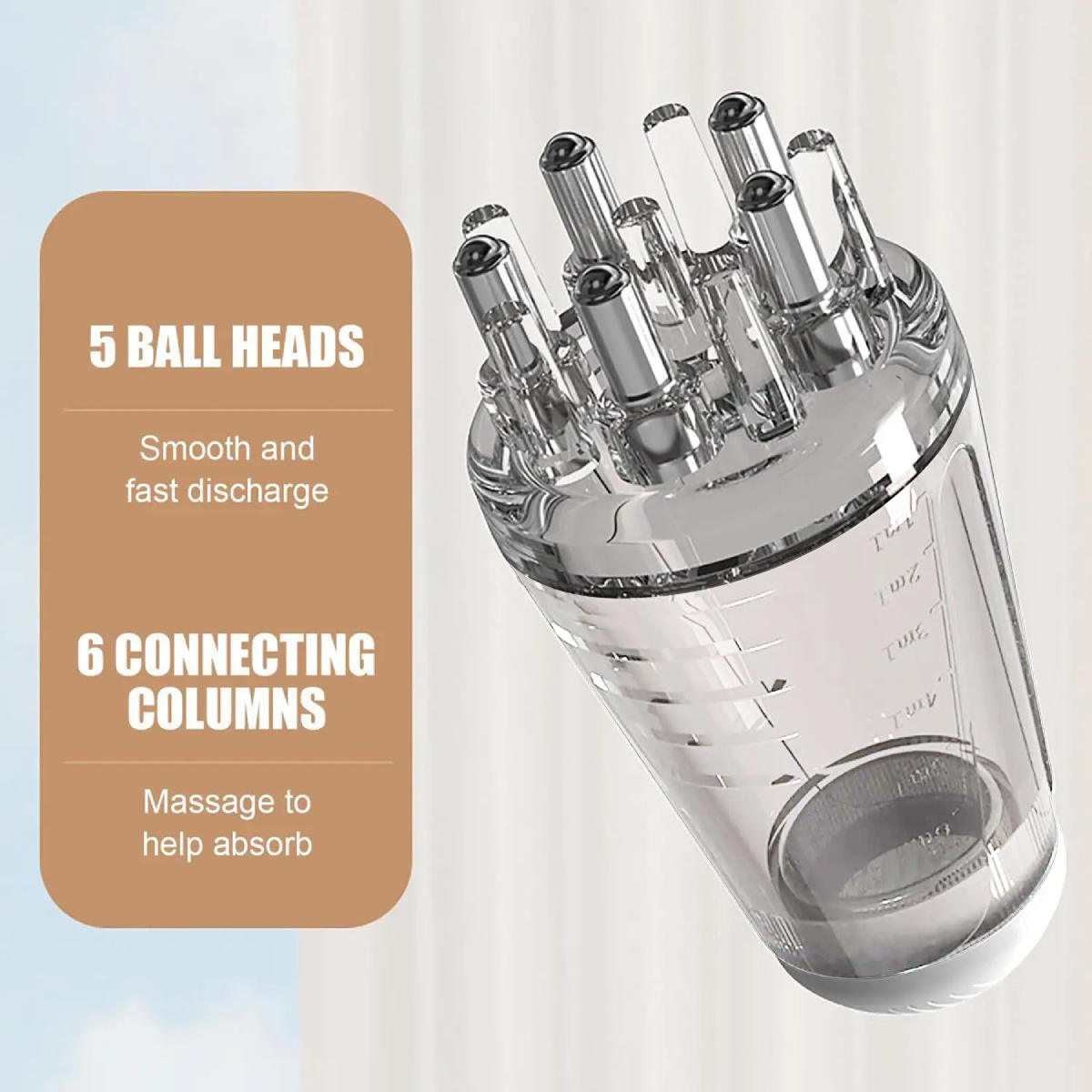 🧴Scalp Oil Applicator with Metal Rollers💧