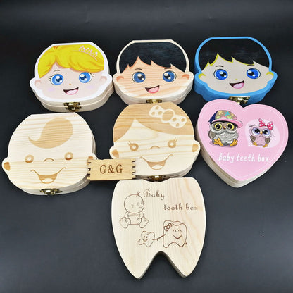 ✨ Wooden Baby Tooth &amp; Memory Box ✨
