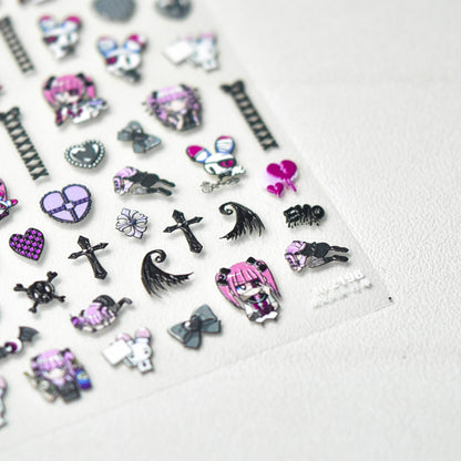 🎀 Cute Cartoon Nail Stickers 🎀