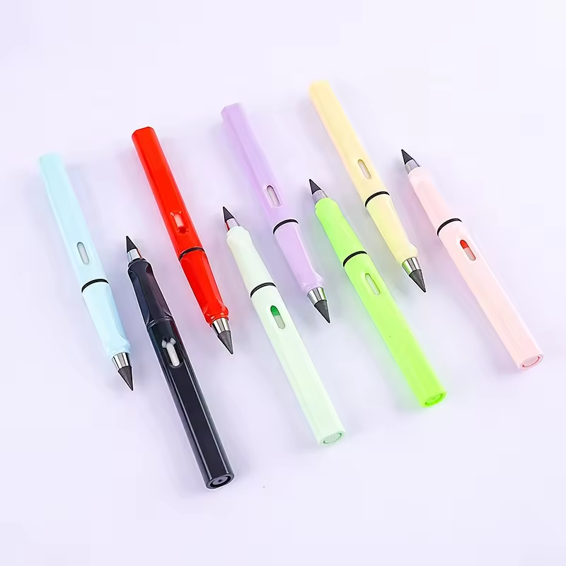 Refillable Lead Eternal Rainbow Crayon Pens for Kids & Artists