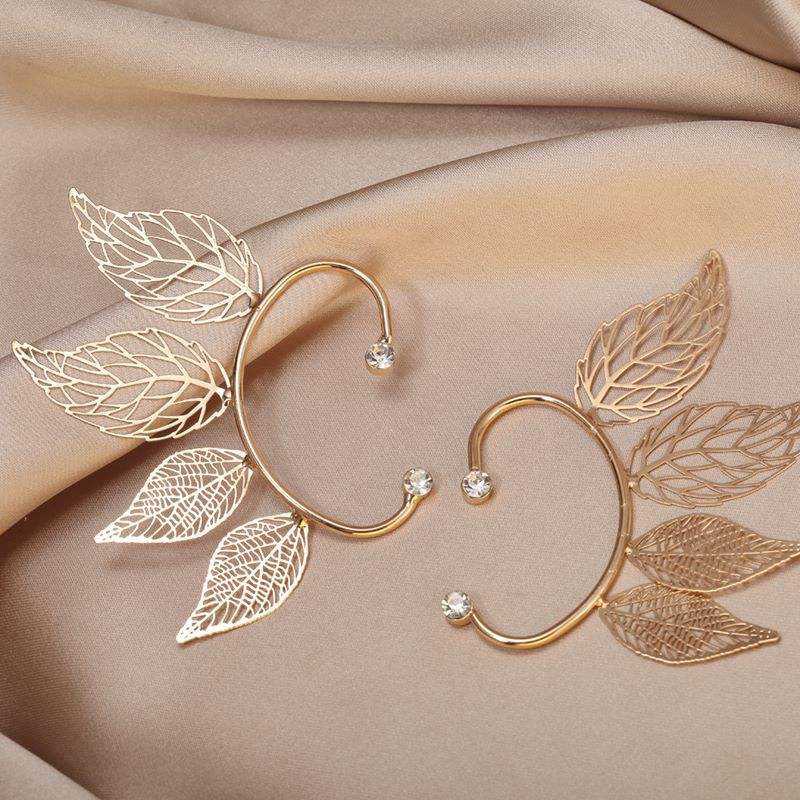 ✨ Elegant Leaf Ear Cuff / Ear Climber ✨