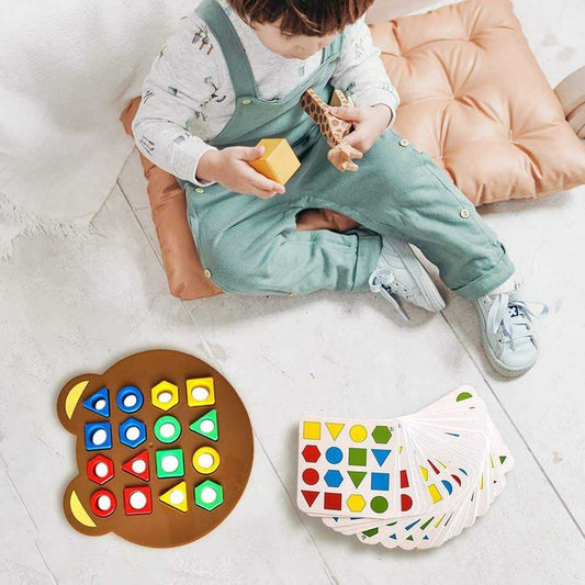 🧸 Bear Shape Matching &amp; Memory Game 🧠✨