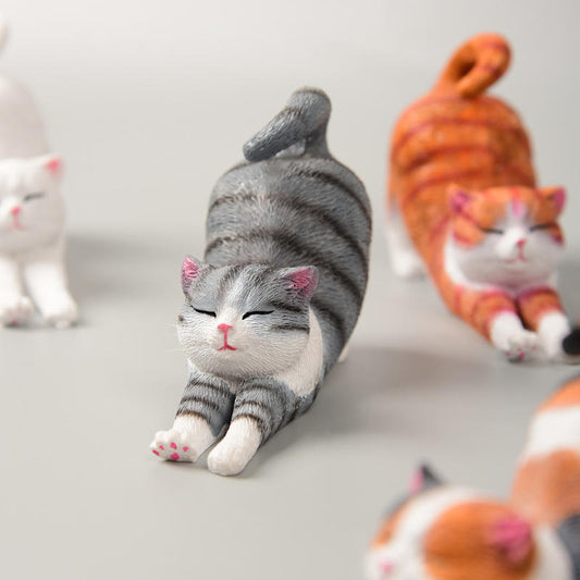 Adorable Lazy Kitty Desk Ornament 😸💤