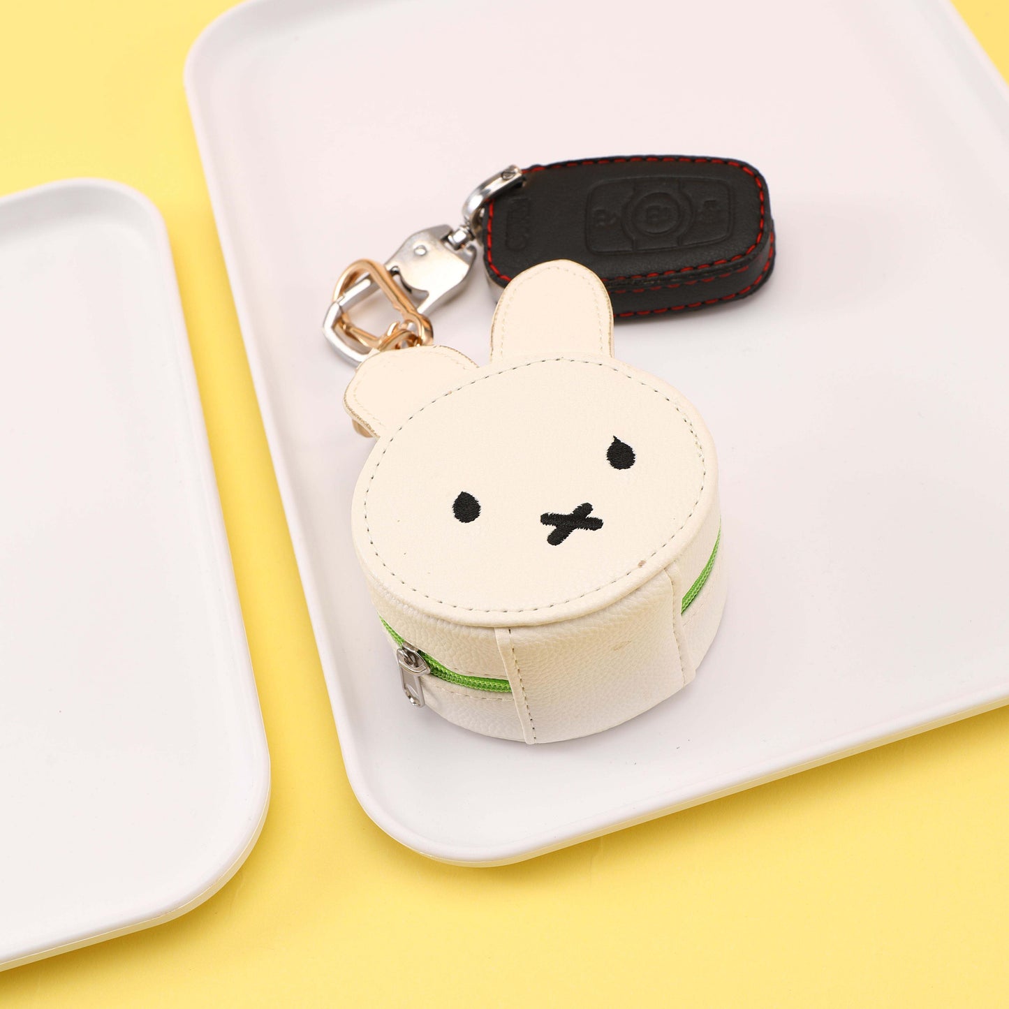 🐰✨ Cute Bunny Zipper Keychain Pouch ✨🐰