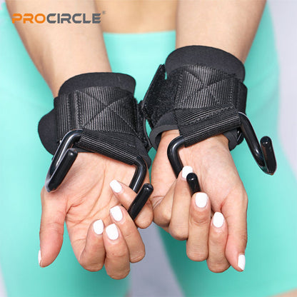 🏋️ Wrist Support Lifting Hooks 🏋️