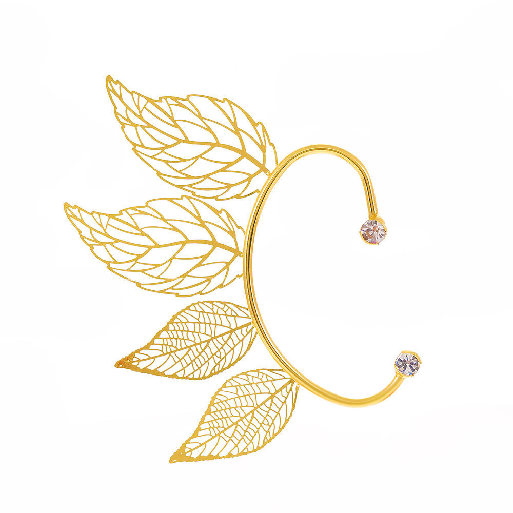 ✨ Elegant Leaf Ear Cuff / Ear Climber ✨