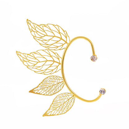 ✨ Elegant Leaf Ear Cuff / Ear Climber ✨