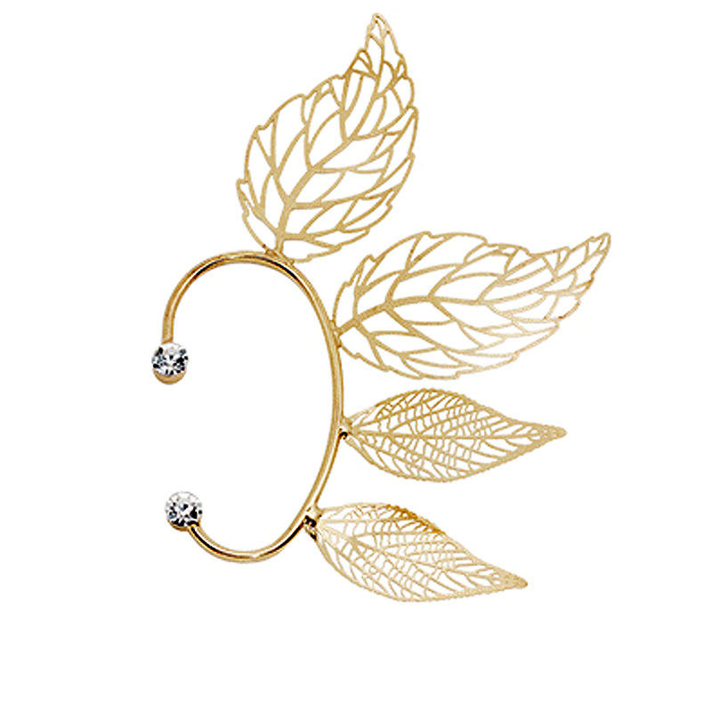 ✨ Elegant Leaf Ear Cuff / Ear Climber ✨