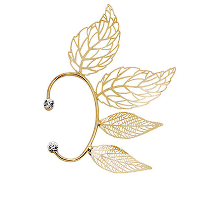 ✨ Elegant Leaf Ear Cuff / Ear Climber ✨