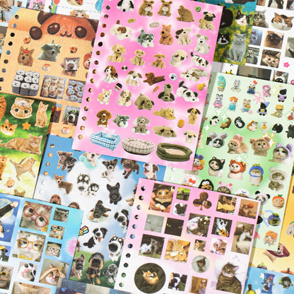 🐱✨ Cute Kitten Collection Sticker Book – 800+ Stickers ✨🐾