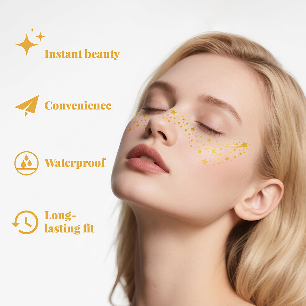 ✨ Star Freckle Face Stickers – Trendy Glow in Seconds! 🌟