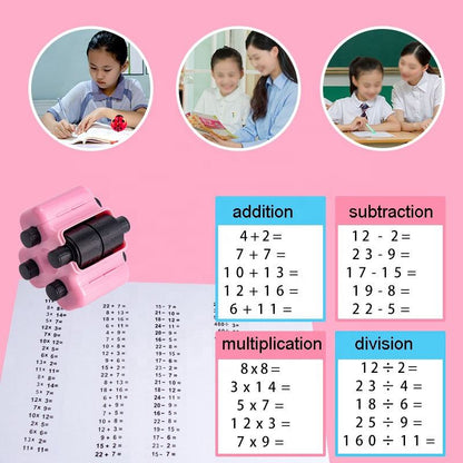🧮Kids 4 in 1 Math Practice Roller – Fun Learning Made Easy🎀