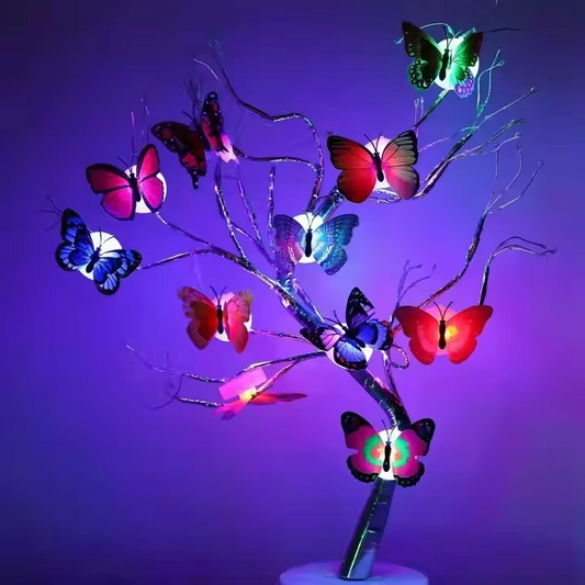 🦋 3D Color-Changing Butterfly LED Wall Light