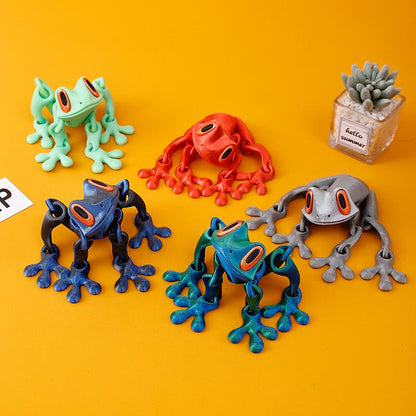 🐸3D Printed Magnet Frog Toy✨