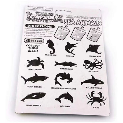 🦖 Reusable Growing Capsule Animals 🐄🐘🦕
