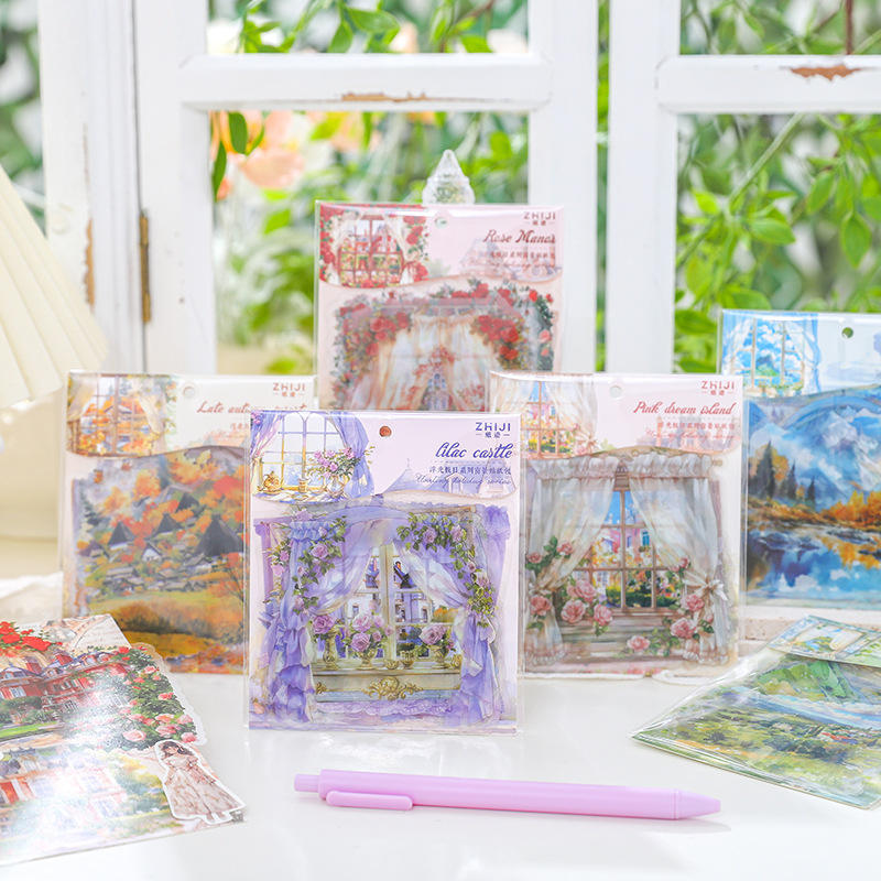 🌸✨ Wisteria Flower Decorative Stickers Set ✨🌸