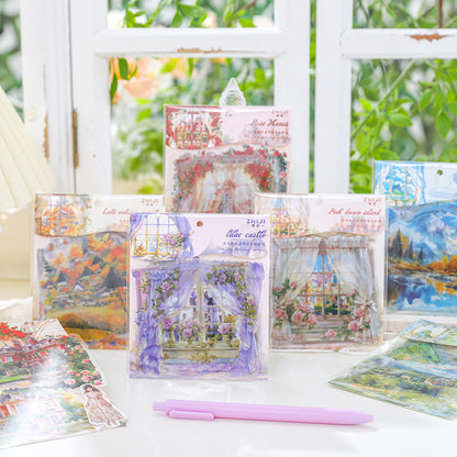 🌸✨ Wisteria Flower Decorative Stickers Set ✨🌸