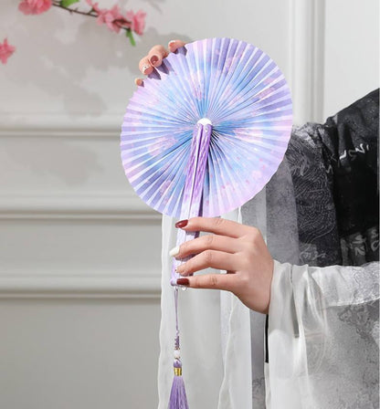 🌸 Elegant Folding Hand Fan Set 🌸