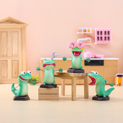 🦖✨ Funny Dancing Lizard Toy 🎉💚