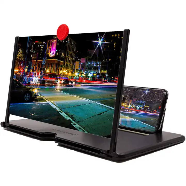 Mobile Phone HD Magnifier Projector Screen for Movies Videos
