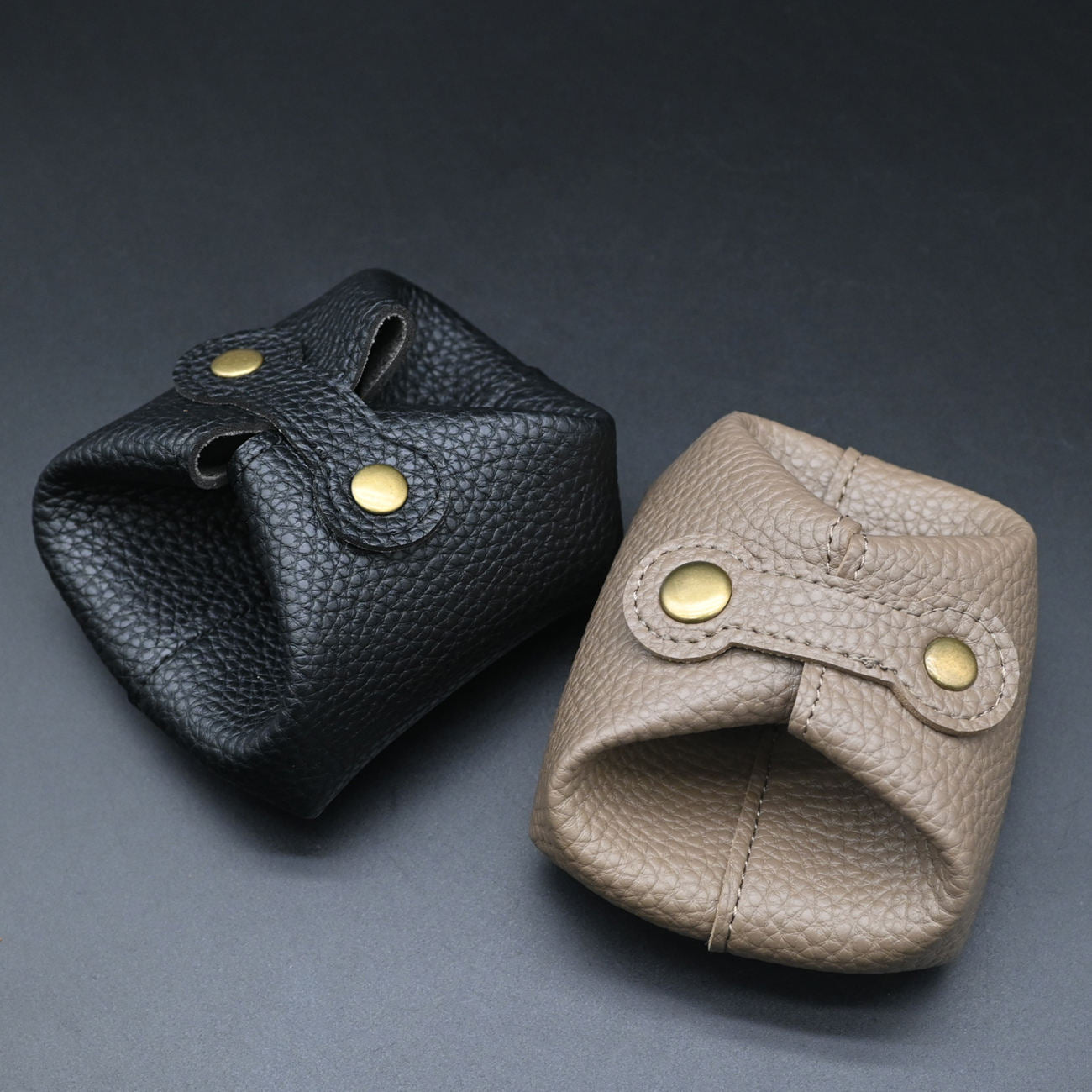 Leather Coin Pouch / Mini Storage Case