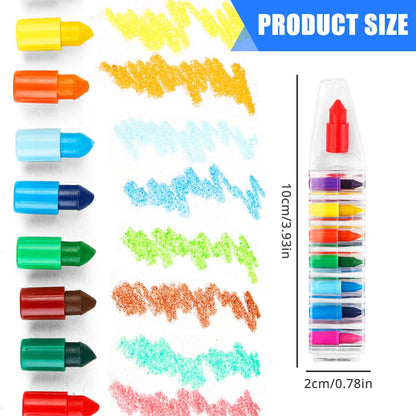 🌈 12 Colors Crayon Set 🖍️✨