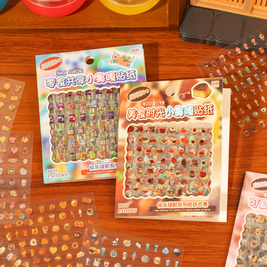 🐾 Cute Cartoon Character Stickers